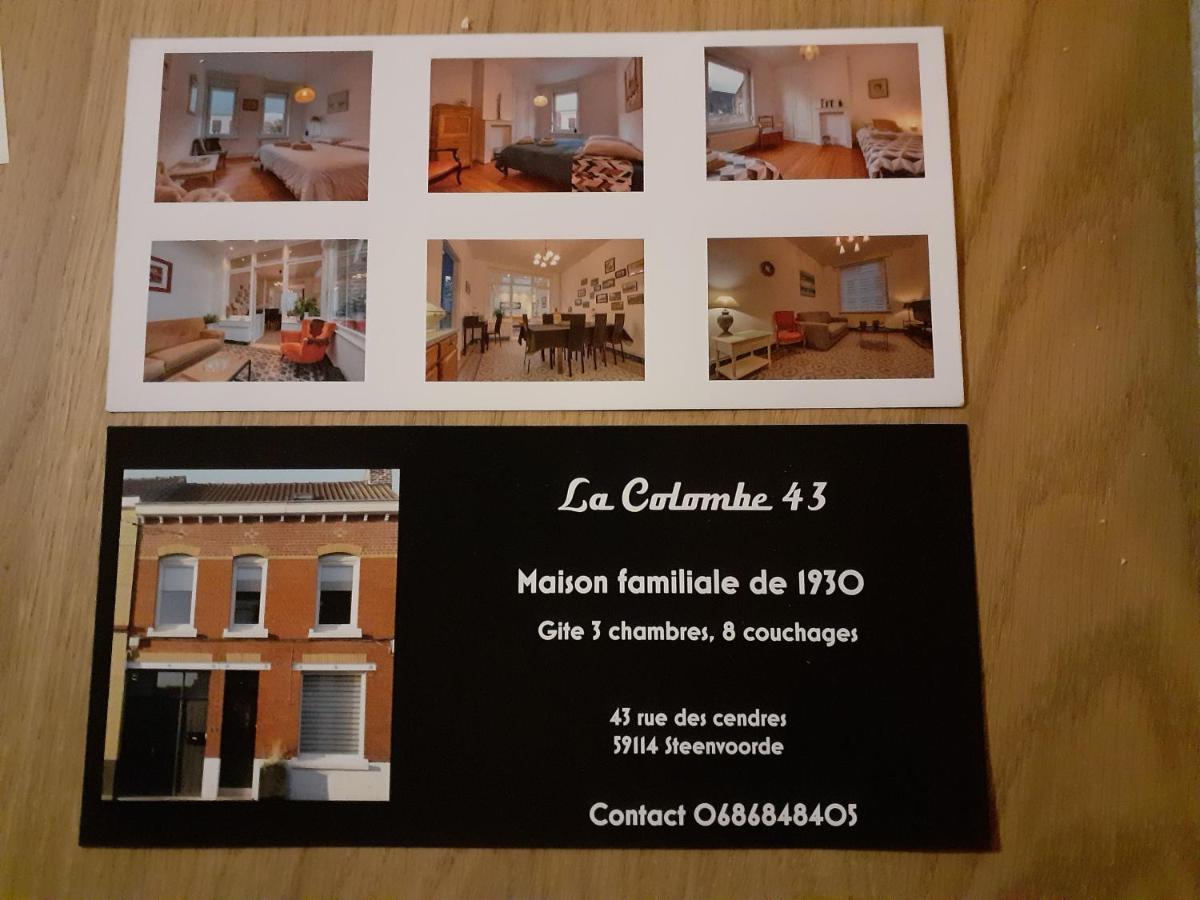 Villa La Colombe 43 Steenvoorde Esterno foto